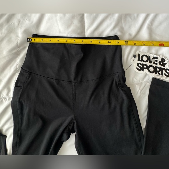 Love & Sports Women Black Flared Pants - Picture 4 of 9